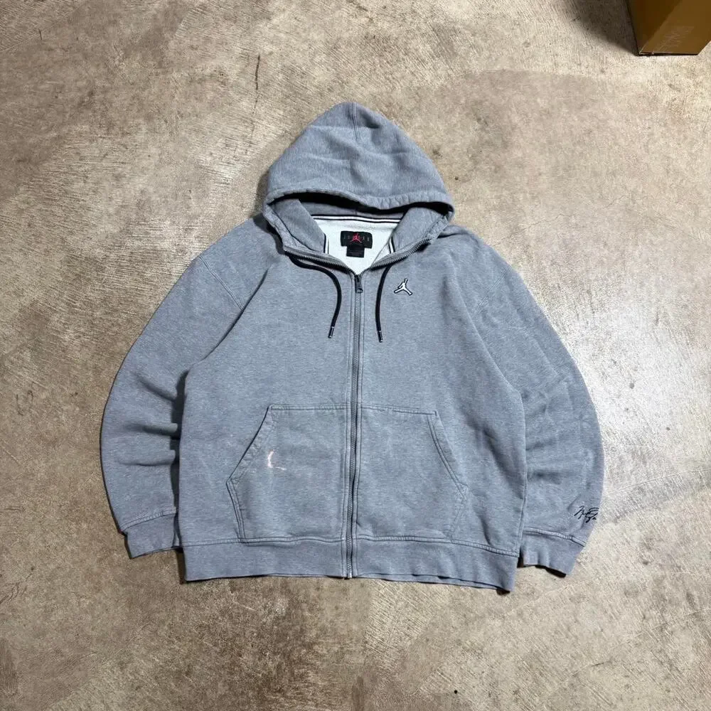Grey Heavy Weight Jordan Brand Hoodie